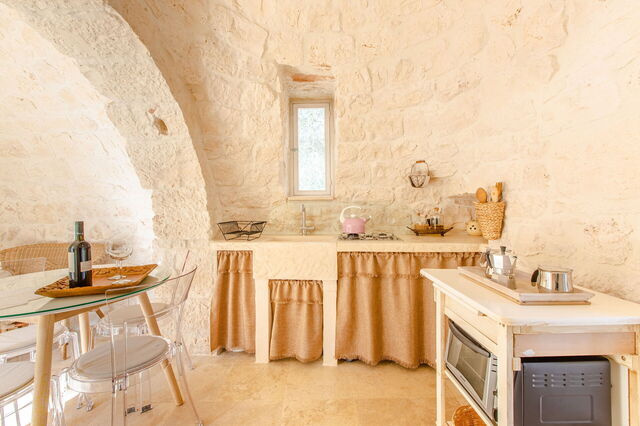 Trullo Della Quercia, keuken