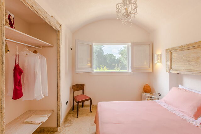 Trullo Della Quercia, slaapkamer