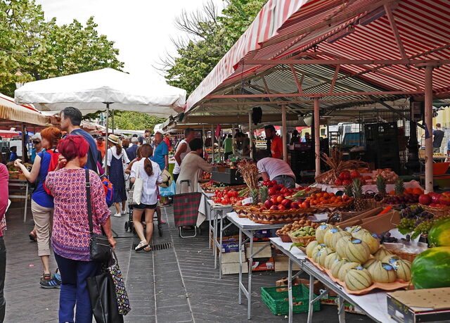 Cours Saleya, markt