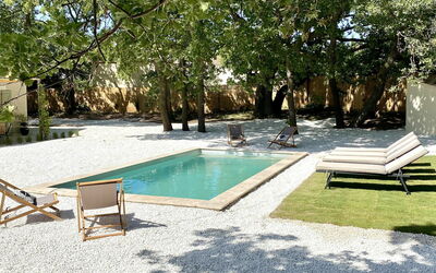 Villa Les Poulivets, tuin