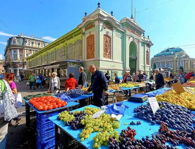 Rijeka stadsmarkt