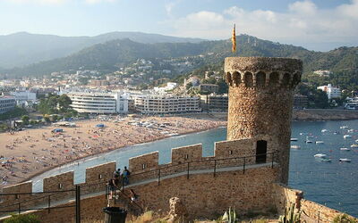 Tosse de Mar en haar kasteel