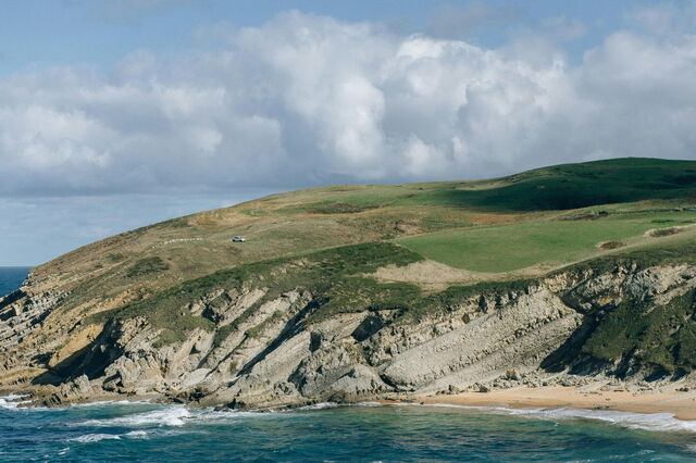 De kust in Bretagne