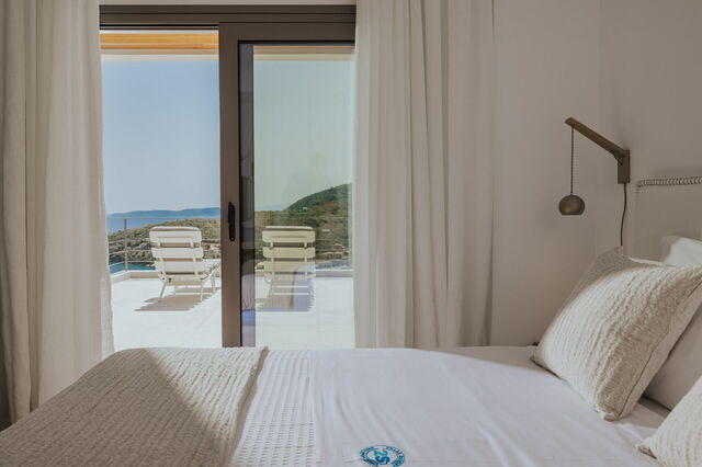 Villa Sivota, slaapkamer