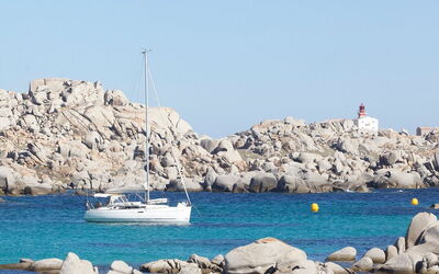 Dromerig strand op Corsica