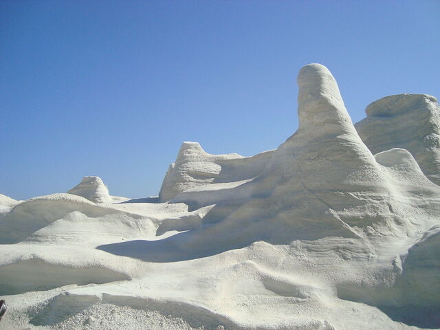 Sarakiniko strand, landschap