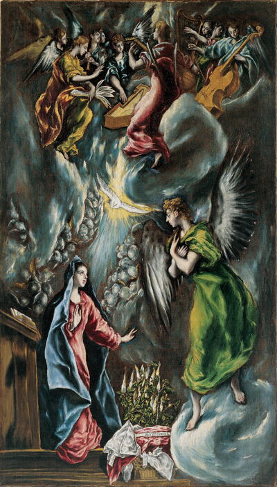 De aankondiging, El Greco