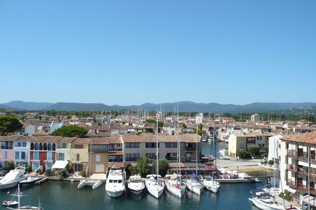 Uitzicht op Port Grimaud