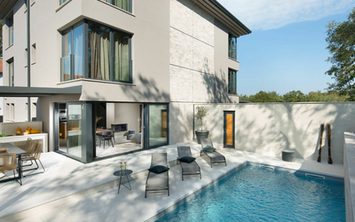 Villa Oliva 1, buitenkant