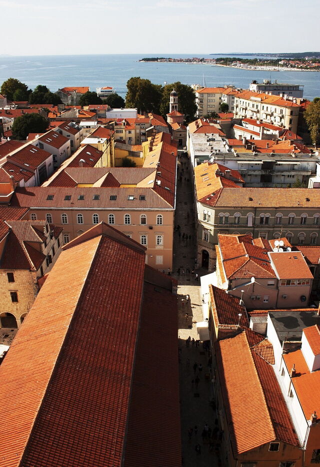 Straten van Zadar