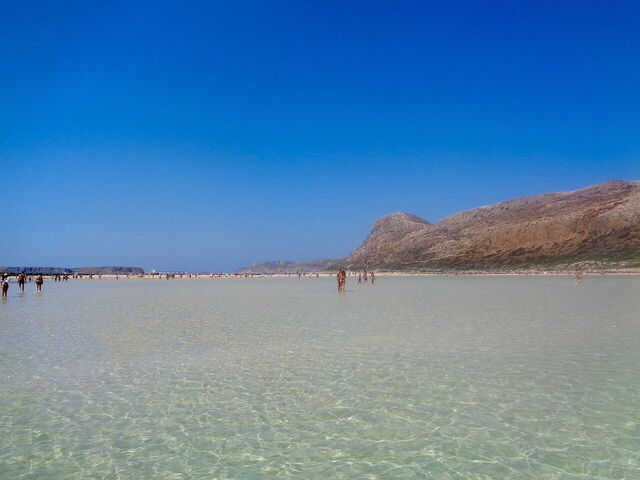 Perfect water bij Balos Beach