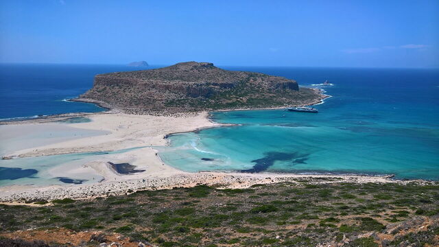 Gramvousa schiereiland