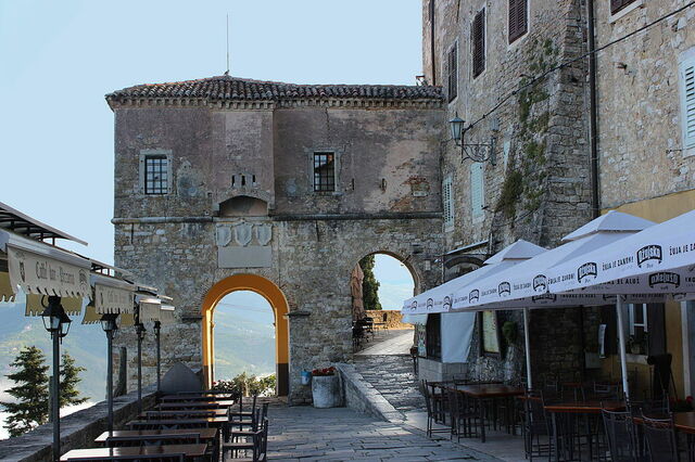 Restaurant in Motovun
