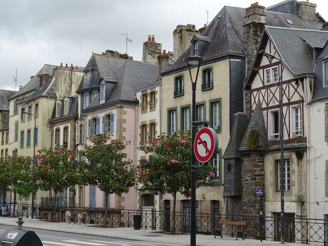 Straten in Morlaix