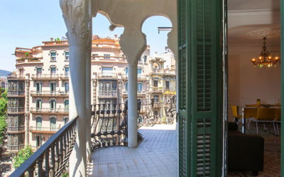 Roger De Llúria València, balkon