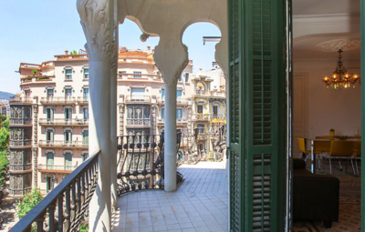 Roger De Llúria València, balkon