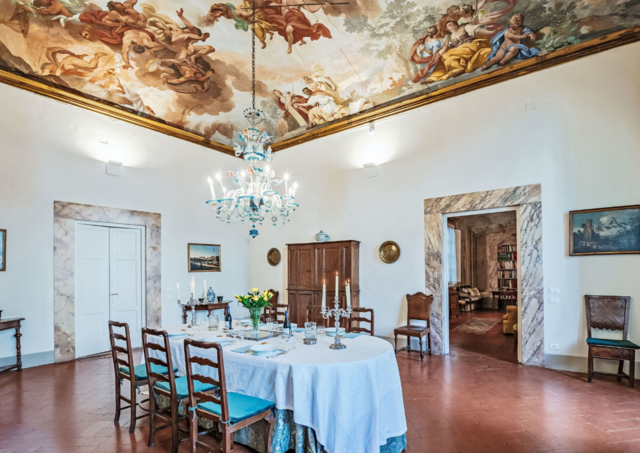 Dimora Del Palazzo Aldobrandini Del Papa, eetzaal