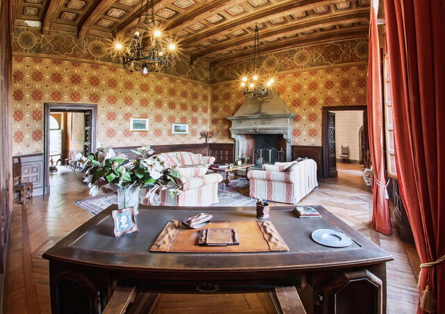 Castello Borgia, woonkamer