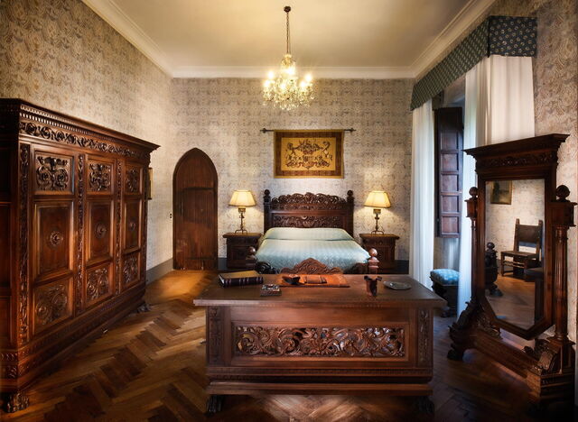 Castello Borgia, slaapkamer