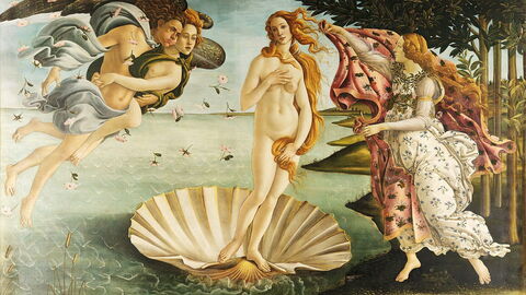 De geboorte van Venus