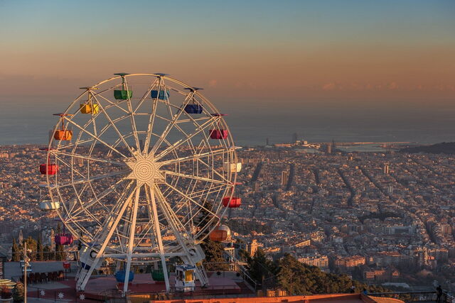 Uitzicht over Barcelona