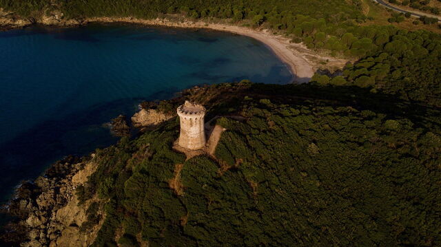 Een oud Genuaans fort op Corsica