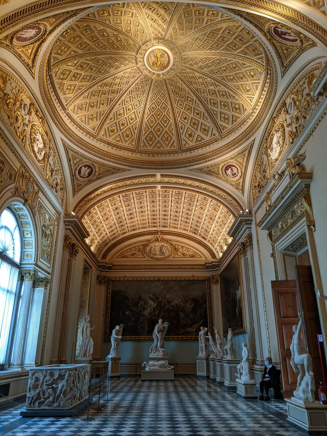 Uffizi, binnenkant