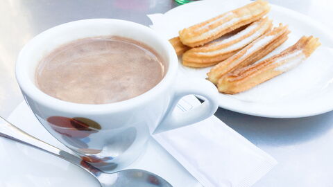 Warme Chocolade met Churros