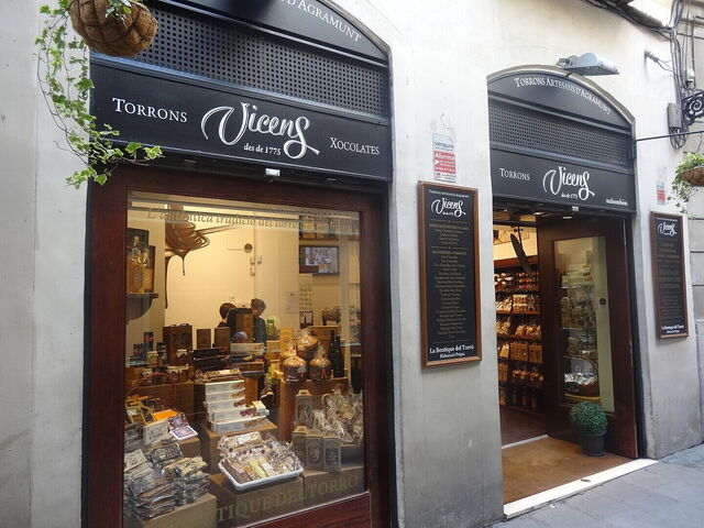 Carrer Petritxol, chocoladewinkel