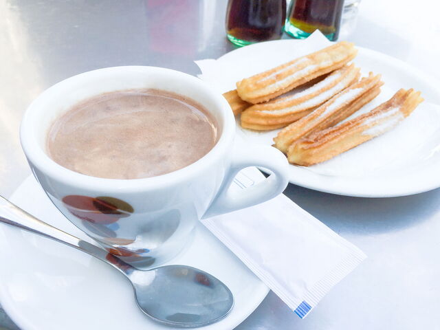 Warme Chocolade met Churros