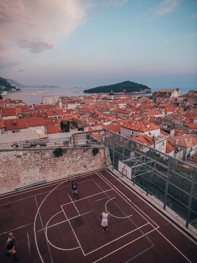 Oude Muren Basketbalveld, Dubrovnik