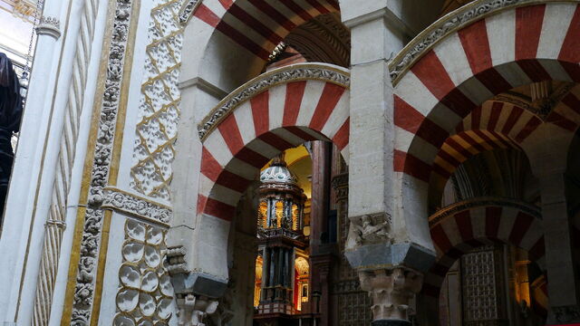 Detail van de Grote Moskee van Córdoba