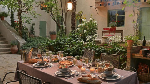 Mas Des Lavandes, tuin