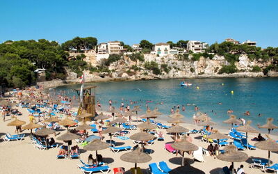 Strand nabij Schnuffi