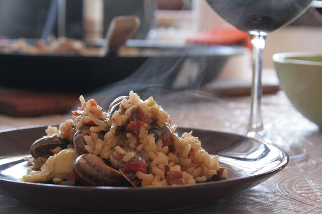 Genieten van Paella