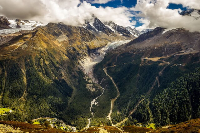 Chamonix, landschap