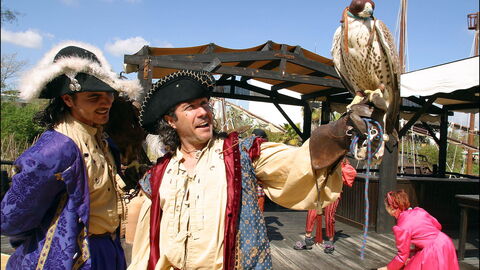 Pirateten bij Isla Mágica