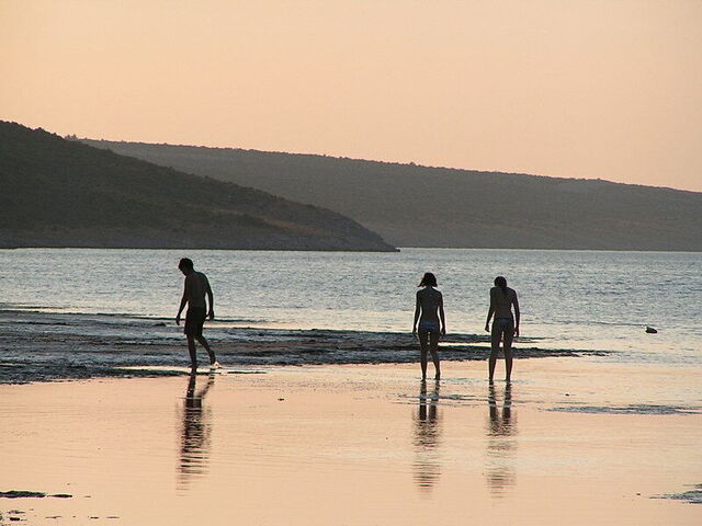 Strand in Zadar
