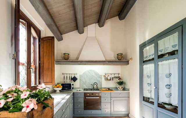 Villa del Sirio, keuken