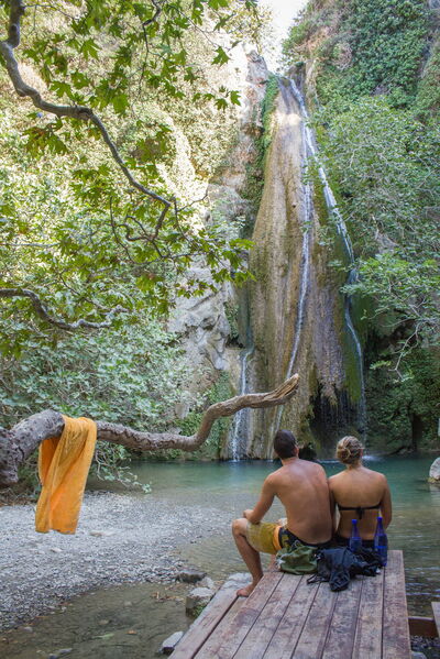 Richtis kloof, waterval