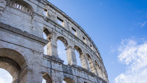 Pula Arena, detail