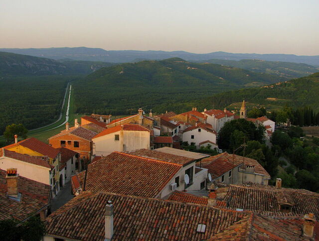 Uitzichten op Motovun