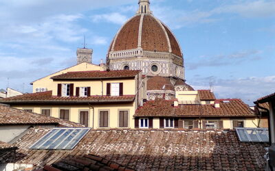 Uitzicht vanaf de Oblate Bibliotheek