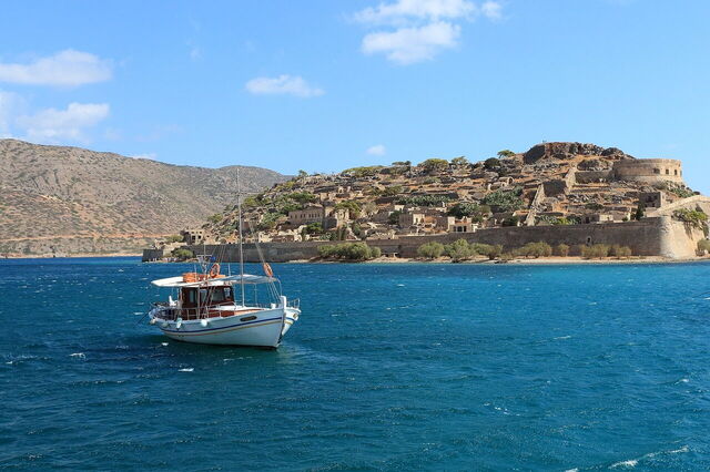 Het fort Spinalonga