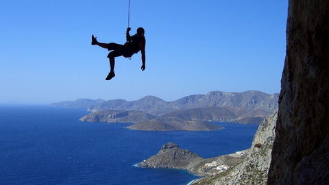 Klimmen op Kalymnos