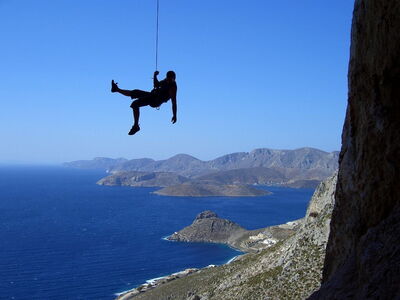 Klimmen op Kalymnos