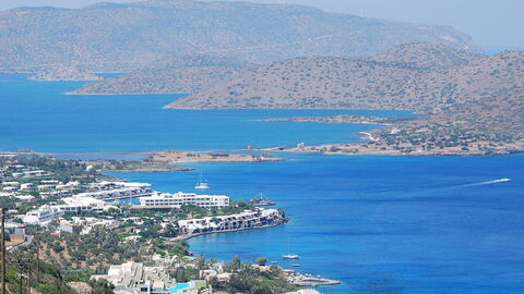 Elounda, baai