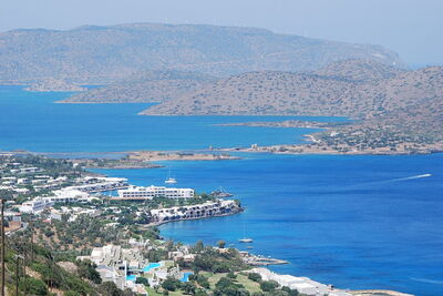Elounda, baai