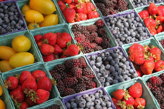 Fruit op de markt