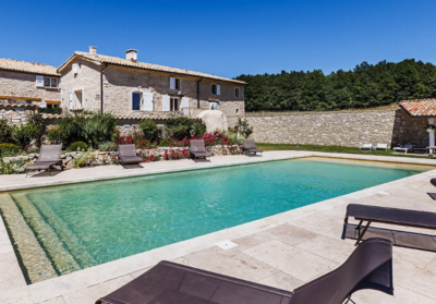 Aubignane La Ferme D'estafinette, zwembad